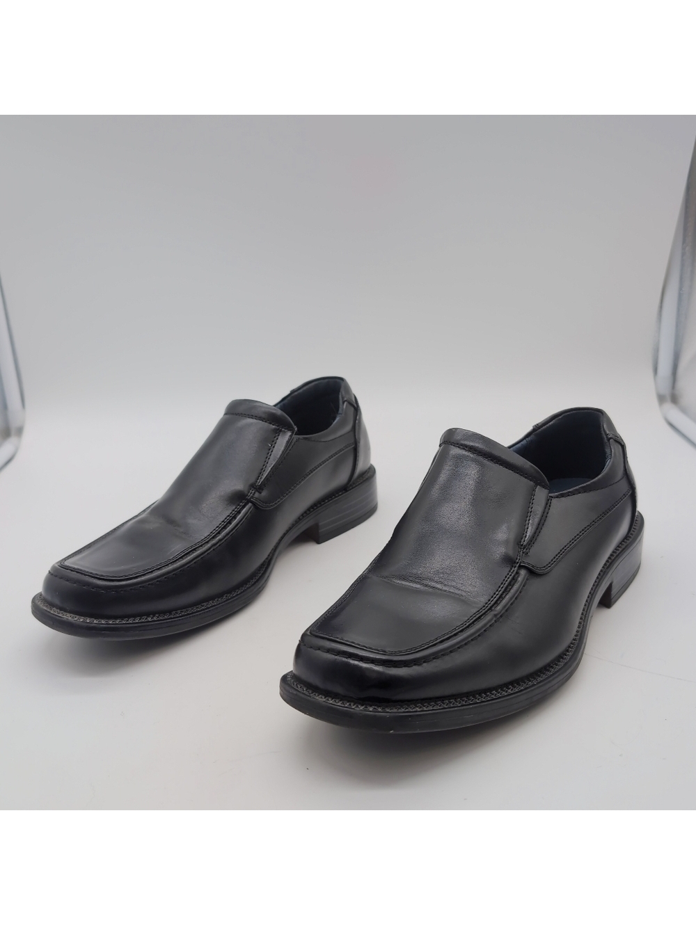 Bruno Marc Goldman - 02 Men's Sz 7 Black Slip-On Dress Shoes